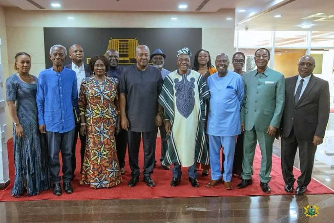 President Mahama Swears in 13-Member Economic Advisory Group