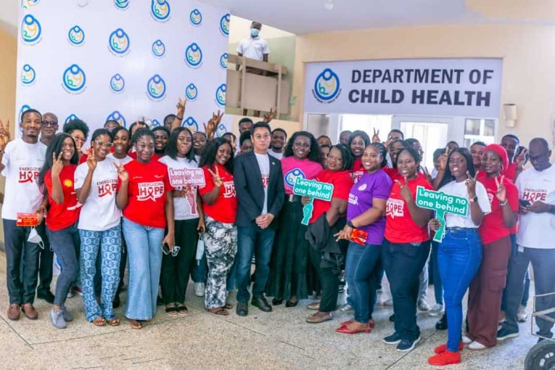 Energising Hope: Vivo Energy Ghana Bolsters Korle Bu Child Health Department with Critical Medical Tech