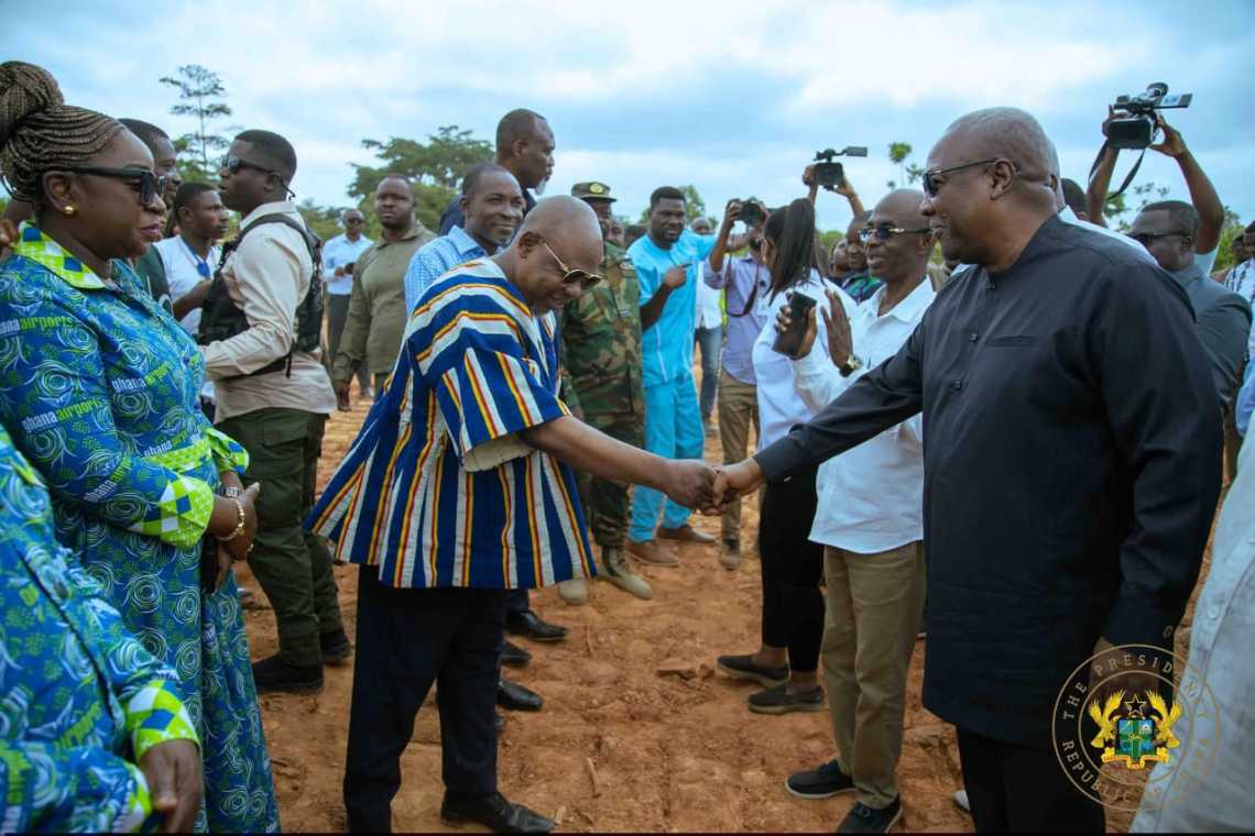President Mahama Concludes Regional Tour with Aviation Hub Vision and Adwumawura Grants