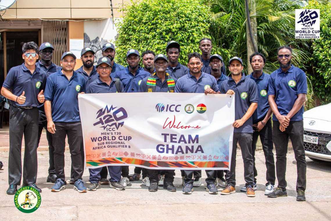 Ghana Begins T20 World Cup Quest Against Seychelles at Achimota