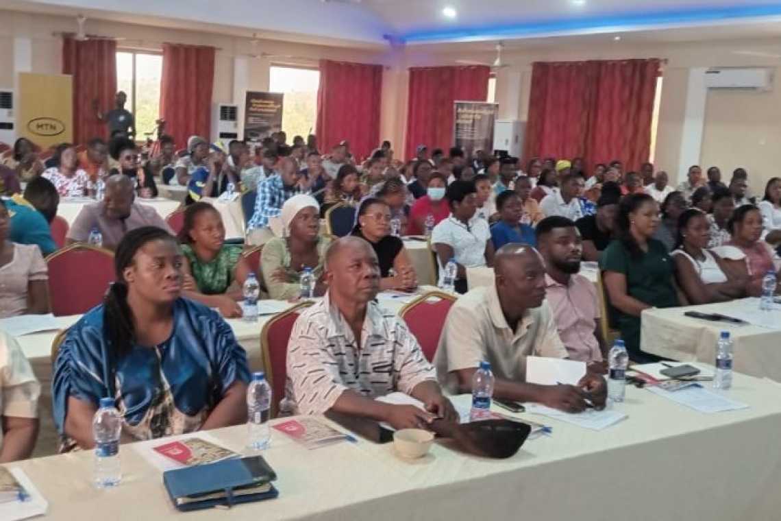 250+ Volta Region SMEs Flood MTN Business Clinic in Ho