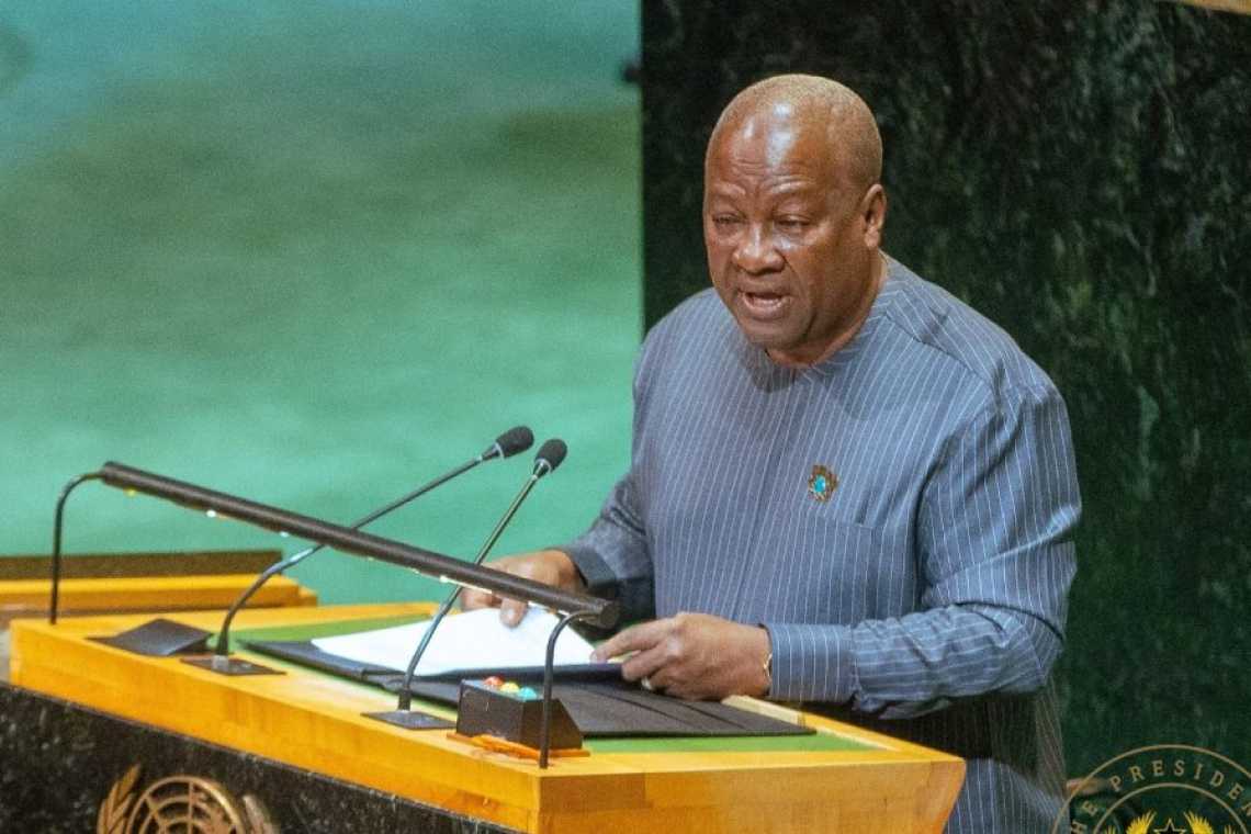 The "Dignity Reset": President Mahama Hails UN Recognition of Slave Trade as World's Gravest Crime