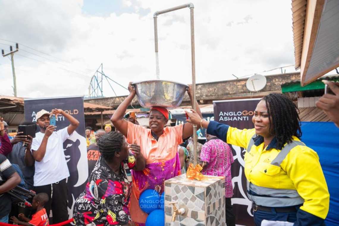 AngloGold Ashanti Commissions Major Water Systems for Three Obuasi Communities